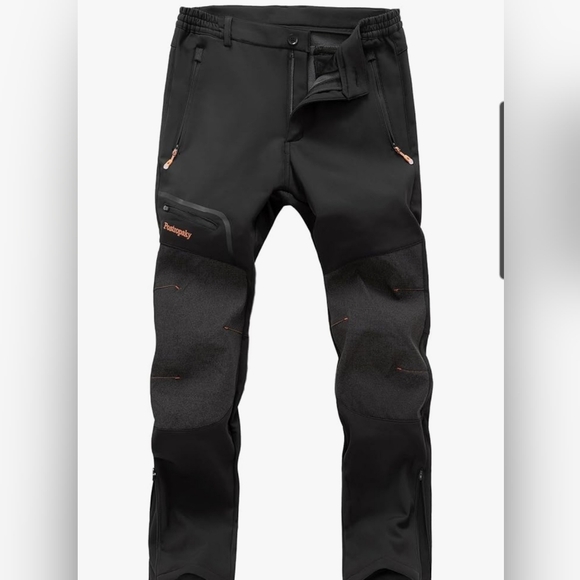 postropaky and Gash Hao Other - Mens Hiking Snow Ski Pants Waterproof Outdoor Insulated Pants